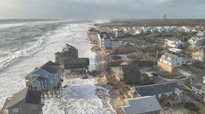 Watch: Drone video shows scene of 7 homes that crumbled into the Atlantic this week